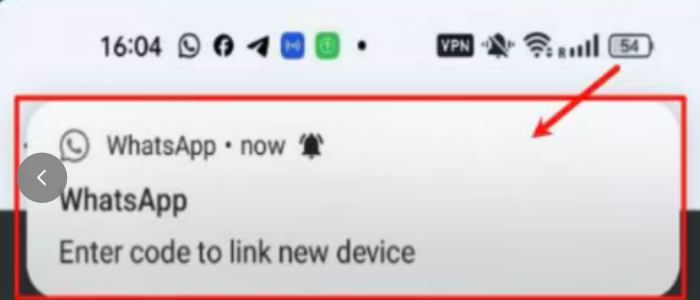 Verification popup example